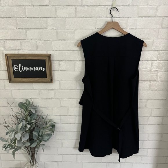 DR2 Black Open Front Vest - Picture 5 of 7